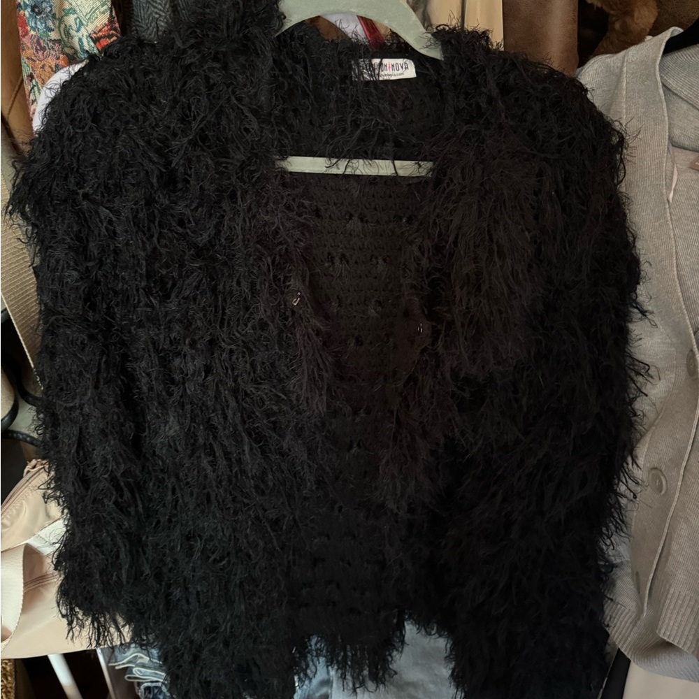 Black Shag Jacket